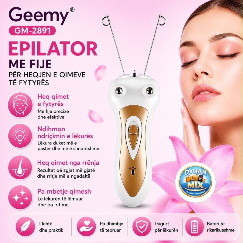Gemmy GM-2891 Epilator me fije