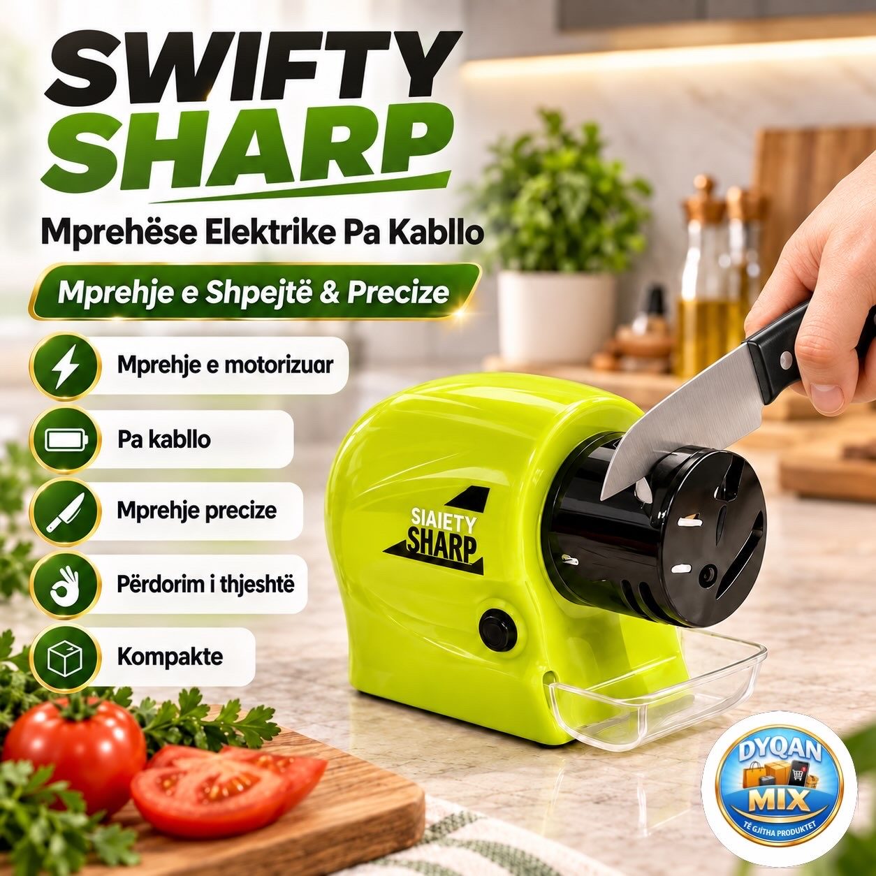 Swifty Sharp - Mprehese thikash me bateri