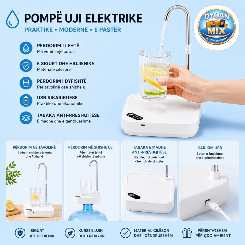 Electric water pump 2 in 1
