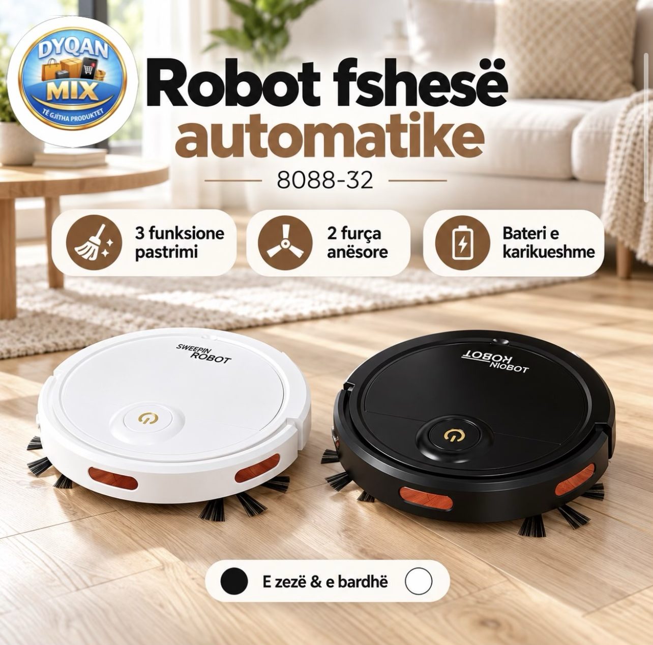 Robot Fshesë Elektrike Automatike 3ne1 (Larjes,Thares & Fshires)